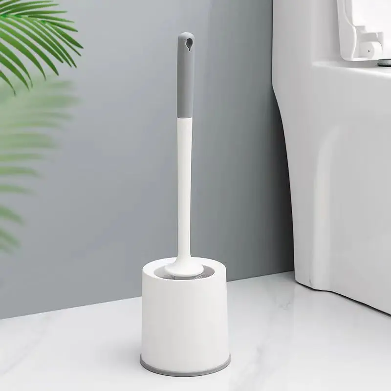 Circular Toilet Brush with Base, No Dead Corners in Bathroom, Simple and Multifunctional Soft Bristle Long Handle Toilet Brush
Circular Toilet Brush with Base, No Dead Corners in Bathroom, Simple and Multifunctional Soft Bristle Long Handle Toilet Brush