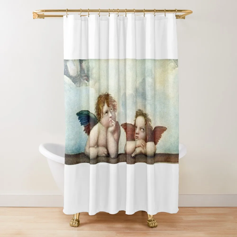 Angels of the Sistine Madonna Shower Curtain Anime Shower Cute Shower Anti-Mold Waterproof For Bathrooms Curtain
Angels of the Sistine Madonna Shower Curtain Anime Shower Cute Shower Anti-Mold Waterproof For Bathrooms Curtain