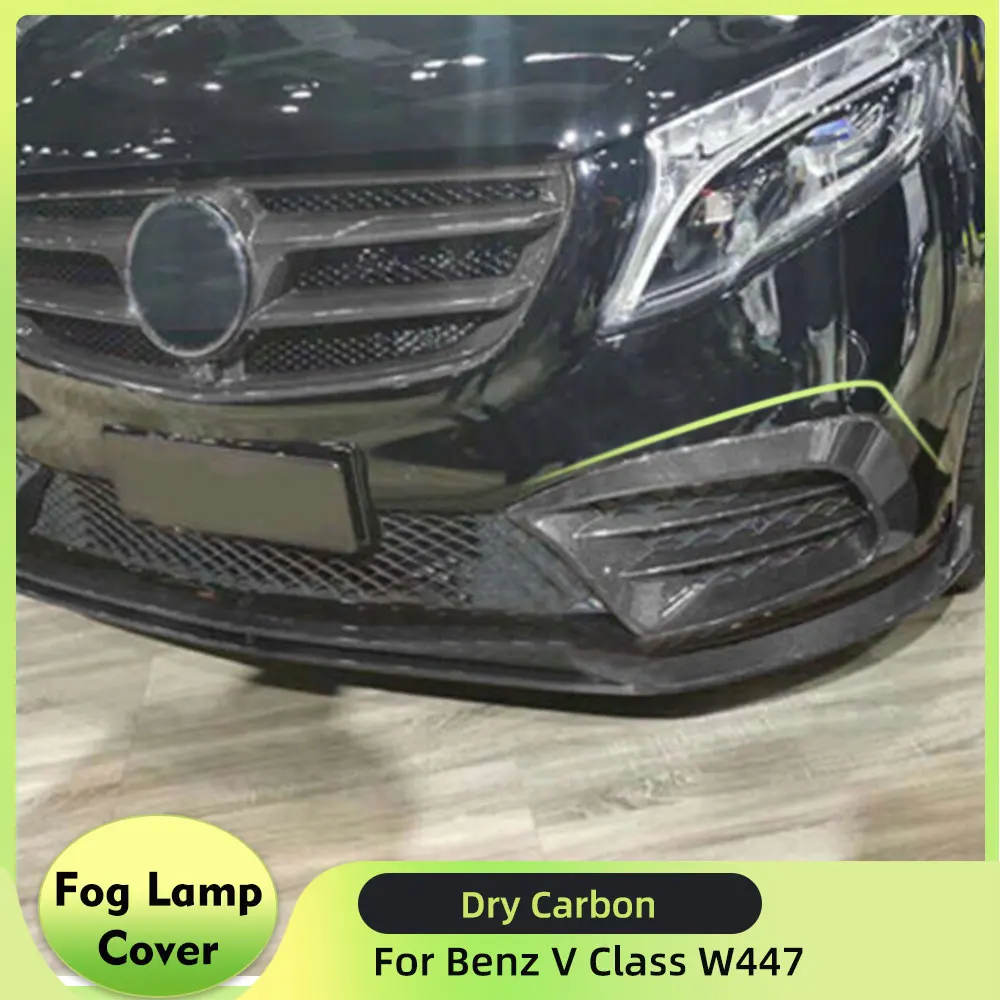 Carbon Fiber Fog Lamp Cover Air Intake Vent for Mercedes Benz V Class W447 4-Door 2020-2021 Dry Carbon
Carbon Fiber Fog Lamp Cover Air Intake Vent for Mercedes Benz V Class W447 4-Door 2020-2021 Dry Carbon