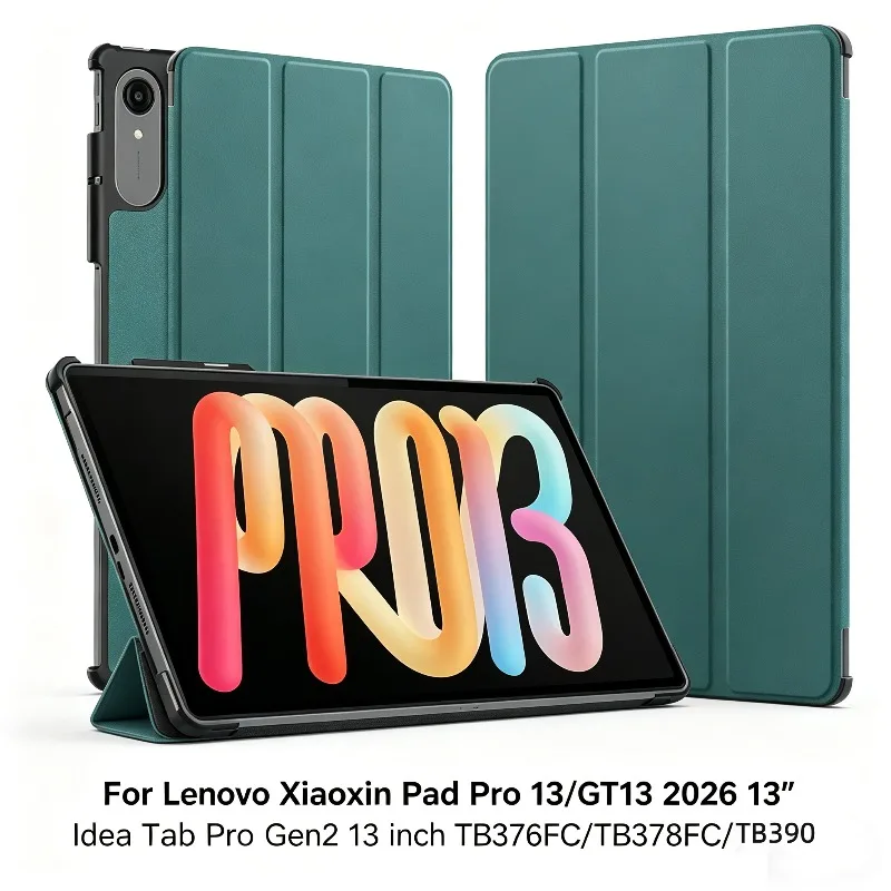 For Lenovo Idea Tab pro Gen2 13 Inch Cover Funde Xiaoxin Pad pro 13 GT13 2026 TB376FC TB378FC TB390 Smart Leather Tablet Case
For Lenovo Idea Tab pro Gen2 13 Inch Cover Funde Xiaoxin Pad pro 13 GT13 2026 TB376FC TB378FC TB390 Smart Leather Tablet Case