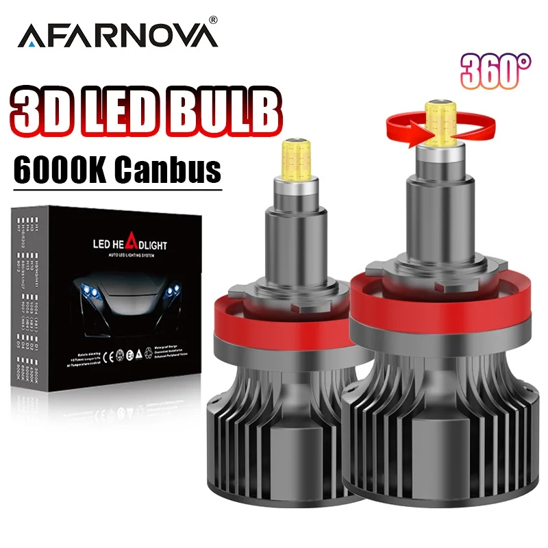 3D H7 H11 HB3 HB4 LED Car Headlight Bulb Canbus H1 Led 3000W 3500000LM Auto Light 9005 9006 9012 6000K For Fog Light PlugPlay
3D H7 H11 HB3 HB4 LED Car Headlight Bulb Canbus H1 Led 3000W 3500000LM Auto Light 9005 9006 9012 6000K For Fog Light PlugPlay