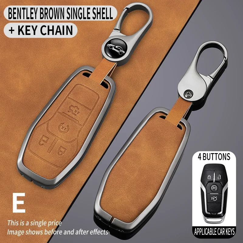 Zinc Alloy Car Key Case Fob Cover for Ford Fusion Mondeo Mustang F-150 Explorer Edge 2015 2016 2017 Car Accessories
Zinc Alloy Car Key Case Fob Cover for Ford Fusion Mondeo Mustang F-150 Explorer Edge 2015 2016 2017 Car Accessories