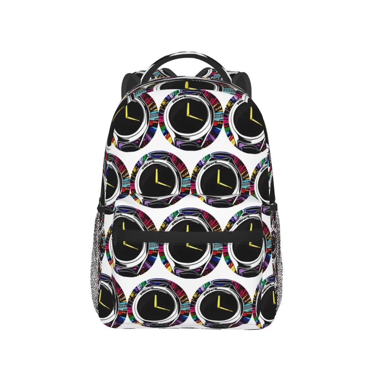 Colored Watch With Gold Hands, Round Format Backpack Hot Sale Daypack Large Capacity Kids BookBag School Bag Shoulder Bags
Colored Watch With Gold Hands, Round Format Backpack Hot Sale Daypack Large Capacity Kids BookBag School Bag Shoulder Bags