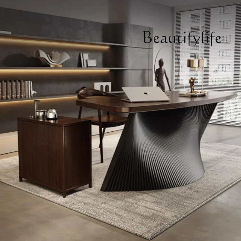 Asthetic Manager Executive Desk Modern Luxury Designer Workstation Office Table Conference Black Mesa De Escritorio Home Office
Asthetic Manager Executive Desk Modern Luxury Designer Workstation Office Table Conference Black Mesa De Escritorio Home Office