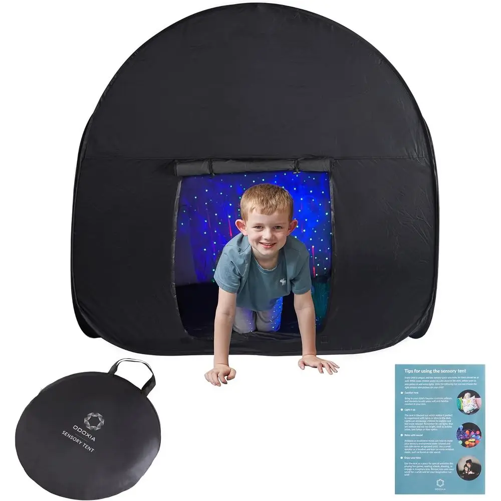 Sensory Tent for Kids: Ideal for Calm, Play, and Relaxation - Designed for Autism, SPD, Anxiety Relief
Sensory Tent for Kids: Ideal for Calm, Play, and Relaxation - Designed for Autism, SPD, Anxiety Relief