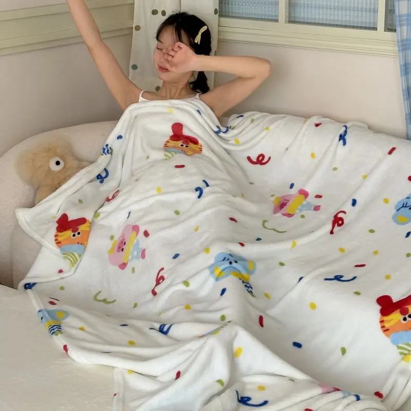 Cartoon Animal Theme Blanket Girls Children Bedroom Colorful Dot Decorative Bed Cover Living Room Sofa Nap Warm Throw Blanket
Cartoon Animal Theme Blanket Girls Children Bedroom Colorful Dot Decorative Bed Cover Living Room Sofa Nap Warm Throw Blanket