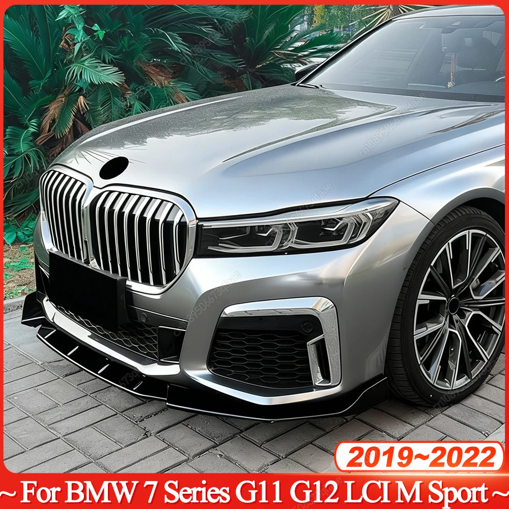 Front Bumper Lip Spoiler Diffuser Splitter Body Kits For BMW 7 Series G11 G12 LCI M Sport 2019-2022 Glossy Black Exterior Tuning
Front Bumper Lip Spoiler Diffuser Splitter Body Kits For BMW 7 Series G11 G12 LCI M Sport 2019-2022 Glossy Black Exterior Tuning