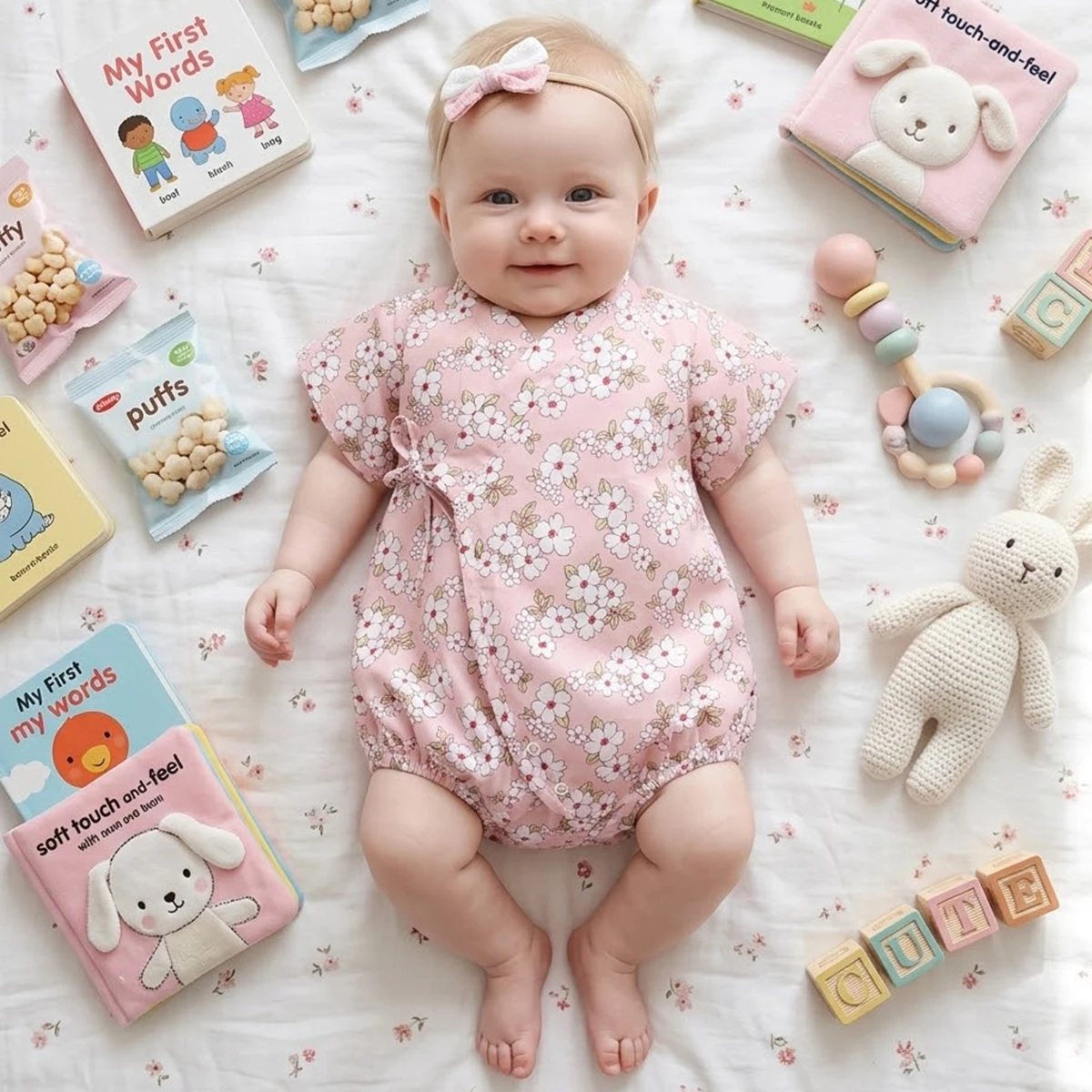 Sanlutoz Summer Cotton Floral Baby Girls Bodysuits Cute Newborn Clothing
Sanlutoz Summer Cotton Floral Baby Girls Bodysuits Cute Newborn Clothing