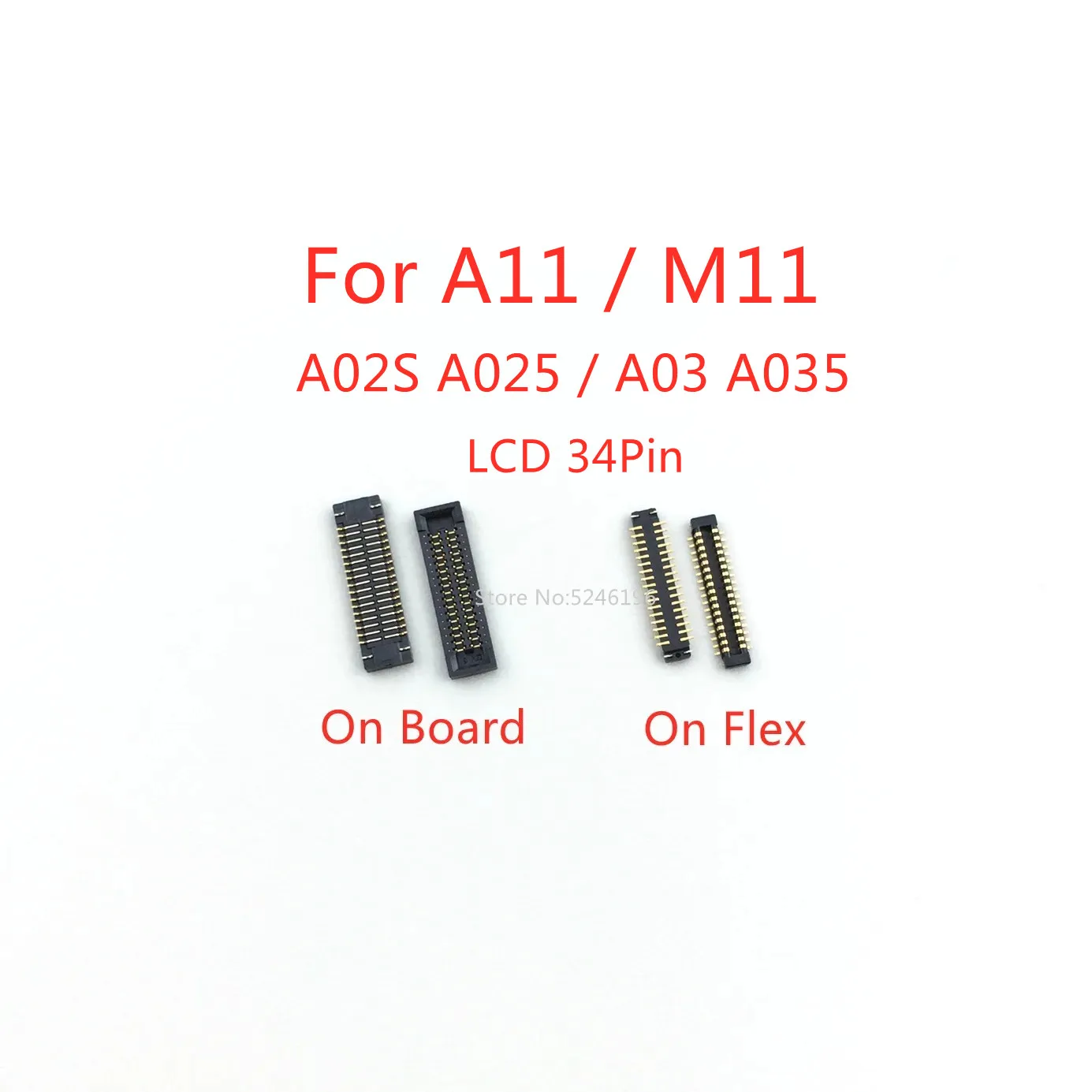 5-10 шт ЖК-экран гибкий FPC разъем 34Pin для Samsung Galaxy A11 A115 A115F M11 M115 A02S A025 A03 A035 разъем на плате
5-10 шт ЖК-экран гибкий FPC разъем 34Pin для Samsung Galaxy A11 A115 A115F M11 M115 A02S A025 A03 A035 разъем на плате
