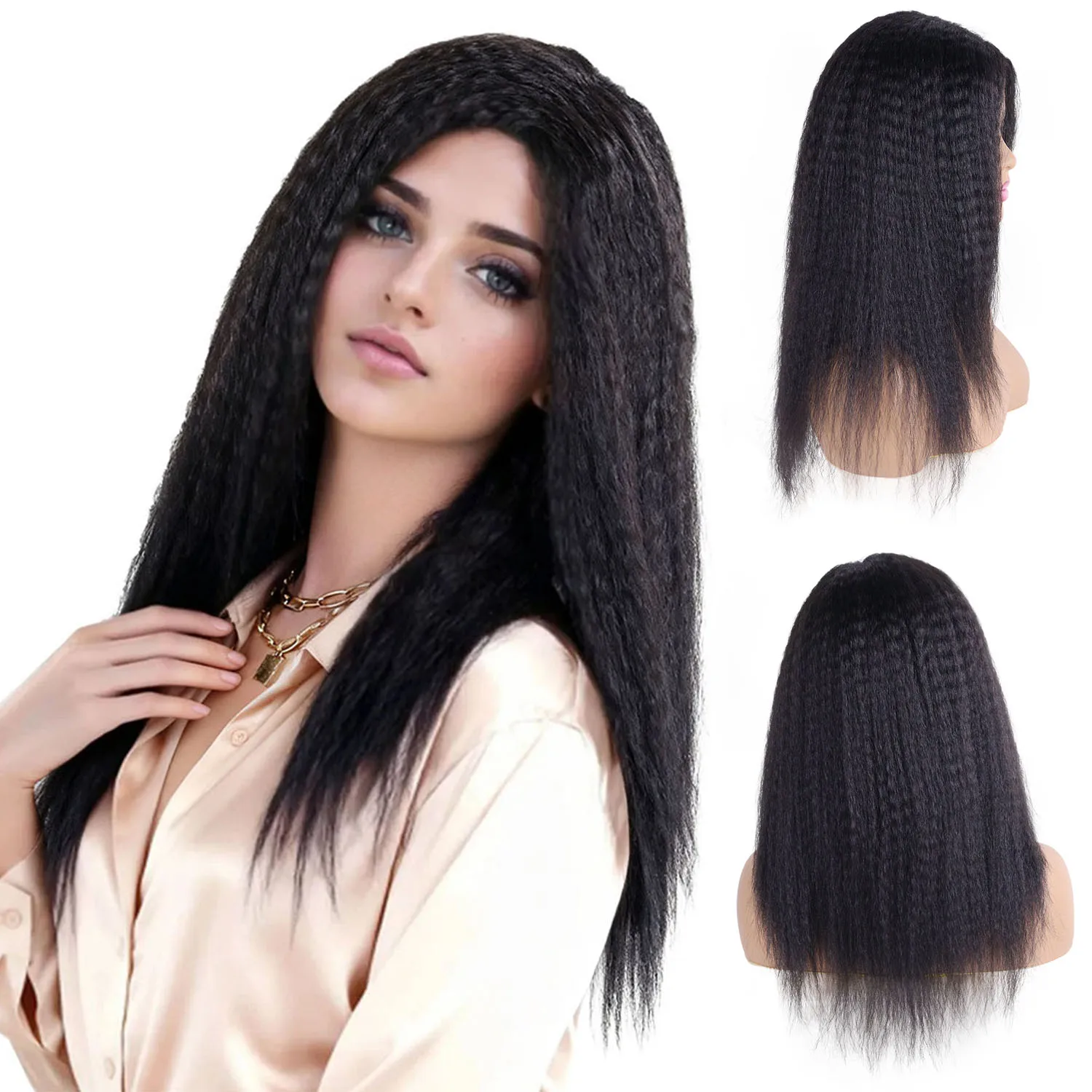 Длинный Кудрявый Прямой Парик Синтетические Волосы Натуральные Черные Парики для Чернокожих Женщин Готов к Выйти Яки Прямой Парик Бесклеевой 20 Дюймов Ежедневно
Длинный Кудрявый Прямой Парик Синтетические Волосы Натуральные Черные Парики для Чернокожих Женщин Готов к Выйти Яки Прямой Парик Бесклеевой 20 Дюймов Ежедневно