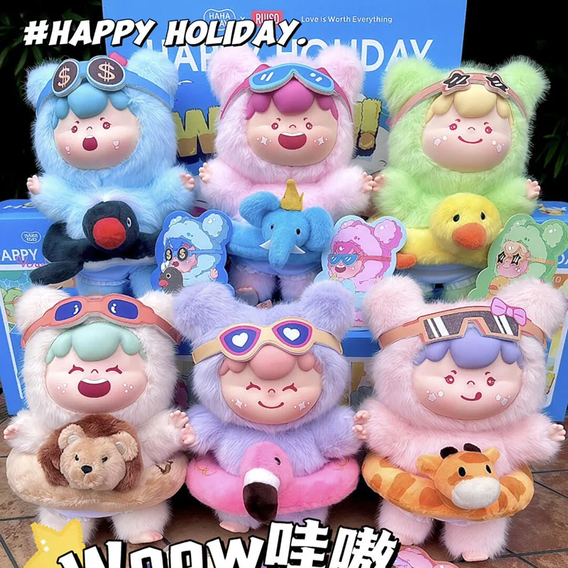 WOW Happy Holiday Series, модная виниловая плюшевая коробка с медведем, слепая коробка, подарок, загадочная коробка ручной работы, игрушка-сюрприз в подарок 
WOW Happy Holiday Series, модная виниловая плюшевая коробка с медведем, слепая коробка, подарок, загадочная коробка ручной работы, игрушка-сюрприз в подарок