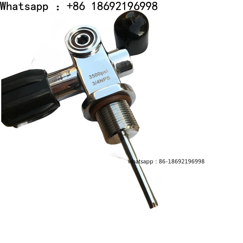 Diving Bottle Head Valve G3/4 Switch K Type Bottle Head Valve, Aluminum Alloy Bottle Carbon Fiber Bottle Switch
Diving Bottle Head Valve G3/4 Switch K Type Bottle Head Valve, Aluminum Alloy Bottle Carbon Fiber Bottle Switch