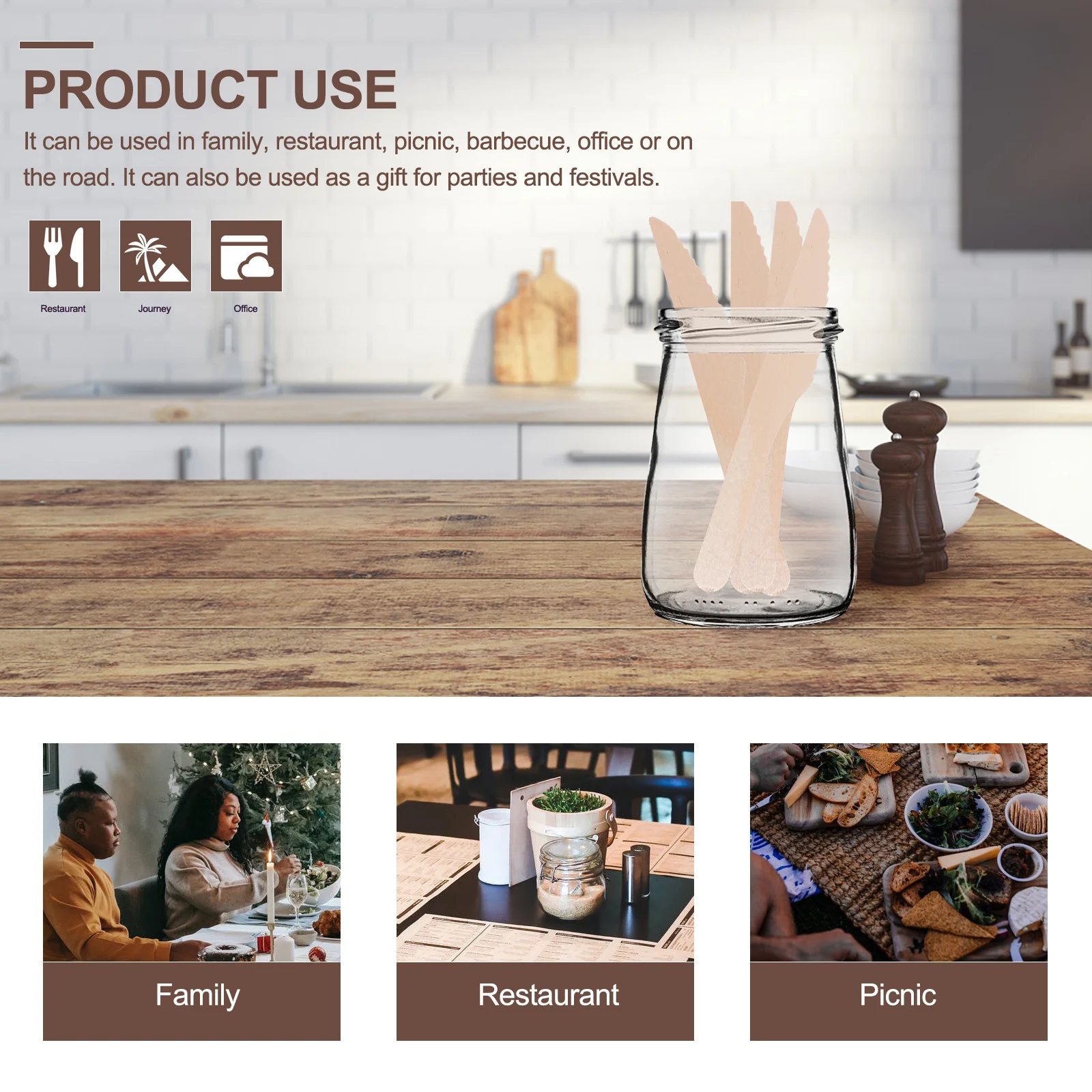 100 шт. одноразовый деревянный набор столовых приборов портативный легкий безопасный для вечеринки, дня рождения, ужина, посуда, одноразовая посуда
100 шт. одноразовый деревянный набор столовых приборов портативный легкий безопасный для вечеринки, дня рождения, ужина, посуда, одноразовая посуда