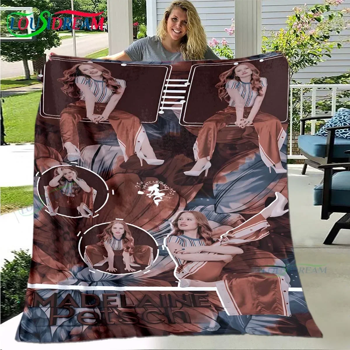 Famous Actors M-Madelaine-Petsch Pattern Blanket Star Flannel Thin Blanket Portable Home Travel Office Lunch Break Blanket Gift
Famous Actors M-Madelaine-Petsch Pattern Blanket Star Flannel Thin Blanket Portable Home Travel Office Lunch Break Blanket Gift
