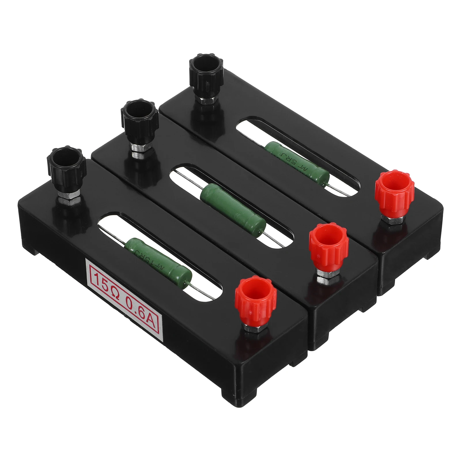 1 set 5Ω10Ω15Ω Physics Resistor for Circuit Experiment Teaching Aid Black Plastic DIY Lab Equipment
1 set 5Ω10Ω15Ω Physics Resistor for Circuit Experiment Teaching Aid Black Plastic DIY Lab Equipment