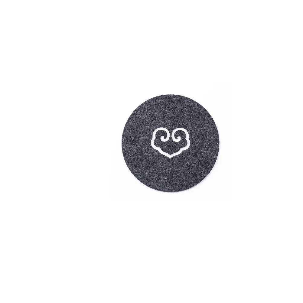 20 Pcs Absorbent Coasters Non Slip Mats Grey Felt Pads Furniture Drink Skidproof Anti Water Classic Hollow Pattern Practical 
20 Pcs Absorbent Coasters Non Slip Mats Grey Felt Pads Furniture Drink Skidproof Anti Water Classic Hollow Pattern Practical