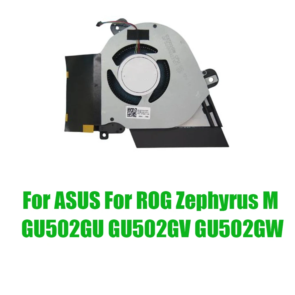 For ASUS For ROG Zephyrus M GU502GU GU502GV GU502GW DC12V 1A Replacement Laptop CPU Fan
For ASUS For ROG Zephyrus M GU502GU GU502GV GU502GW DC12V 1A Replacement Laptop CPU Fan