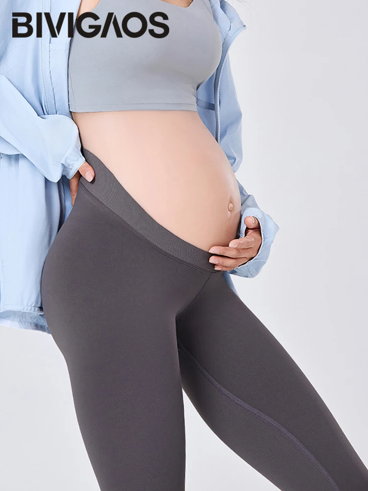 BIVIGAOS Spring Summer Low Waist Pregnant Leggings Expectant Women High Stretch Sharkskin Slim Comfortable Yoga Maternity Pants
BIVIGAOS Spring Summer Low Waist Pregnant Leggings Expectant Women High Stretch Sharkskin Slim Comfortable Yoga Maternity Pants