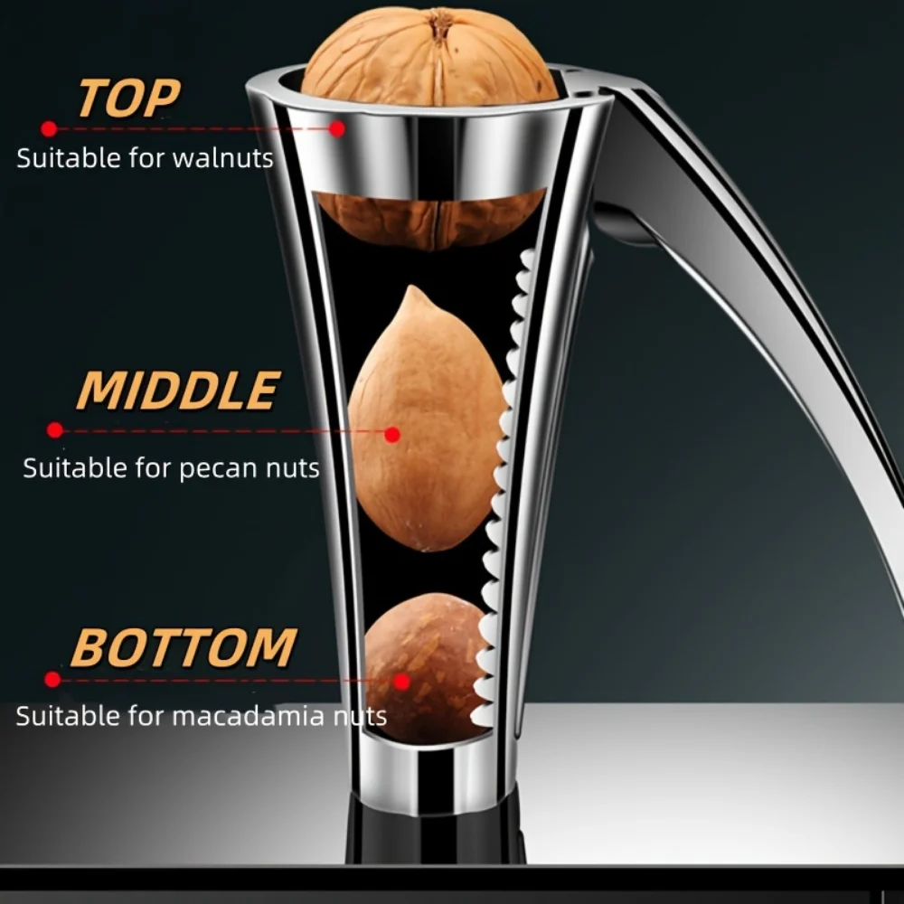 1 шт., Щелкунчик из цинкового сплава, инструмент, зажим, крекер, быстрый многофункциональный Щелкунчик в пекан, кухонные гаджеты, аксессуары для инструментов, новинка
1 шт., Щелкунчик из цинкового сплава, инструмент, зажим, крекер, быстрый многофункциональный Щелкунчик в пекан, кухонные гаджеты, аксессуары для инструментов, новинка