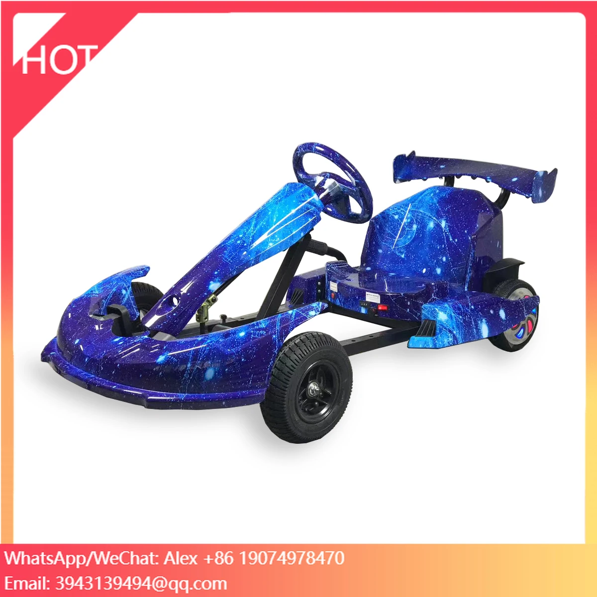 250W 36V Electric Go-Kart For Kids High Speed Outdoor Ride On Toy With LED Light And For 12-21KM/H Drift Racing Kart Car
250W 36V Electric Go-Kart For Kids High Speed Outdoor Ride On Toy With LED Light And For 12-21KM/H Drift Racing Kart Car