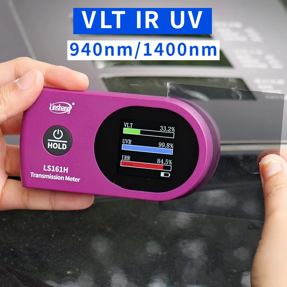 Измеритель тонировки окон TSER тестер 0,8 мм солнечная пленка VLT ИК УФ-измеритель оттенка передачи для пленки 940 нм/1400 нм LS161H LS161 LS161A
Измеритель тонировки окон TSER тестер 0,8 мм солнечная пленка VLT ИК УФ-измеритель оттенка передачи для пленки 940 нм/1400 нм LS161H LS161 LS161A