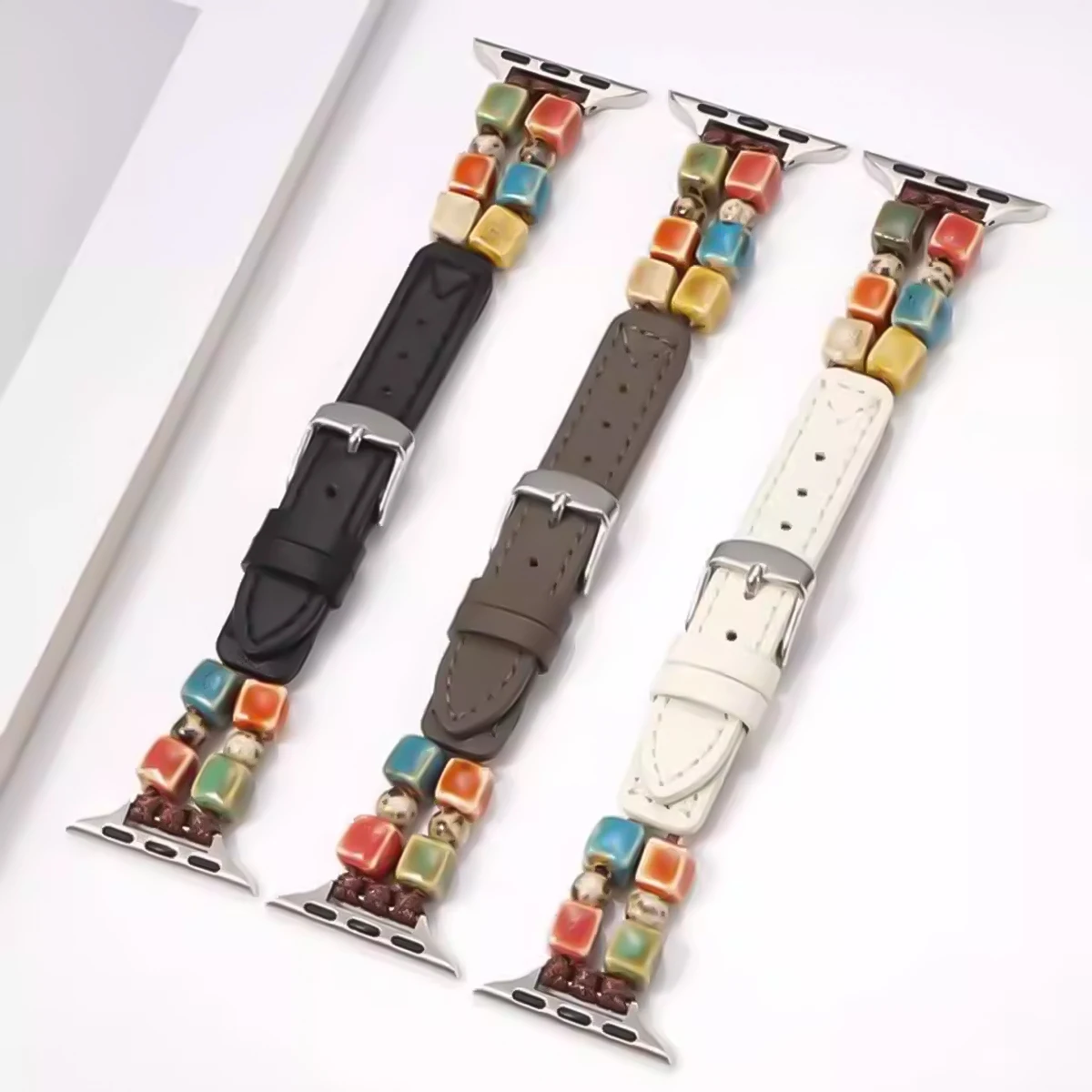 Женский кожаный ремешок из керамики для Apple Watch, женский браслет S11/10/9/8/7/6/5/4/3 SE 38 мм, 40/41 мм, 42 мм, 44 мм, 45 мм, 46 мм, 49 мм
Женский кожаный ремешок из керамики для Apple Watch, женский браслет S11/10/9/8/7/6/5/4/3 SE 38 мм, 40/41 мм, 42 мм, 44 мм, 45 мм, 46 мм, 49 мм