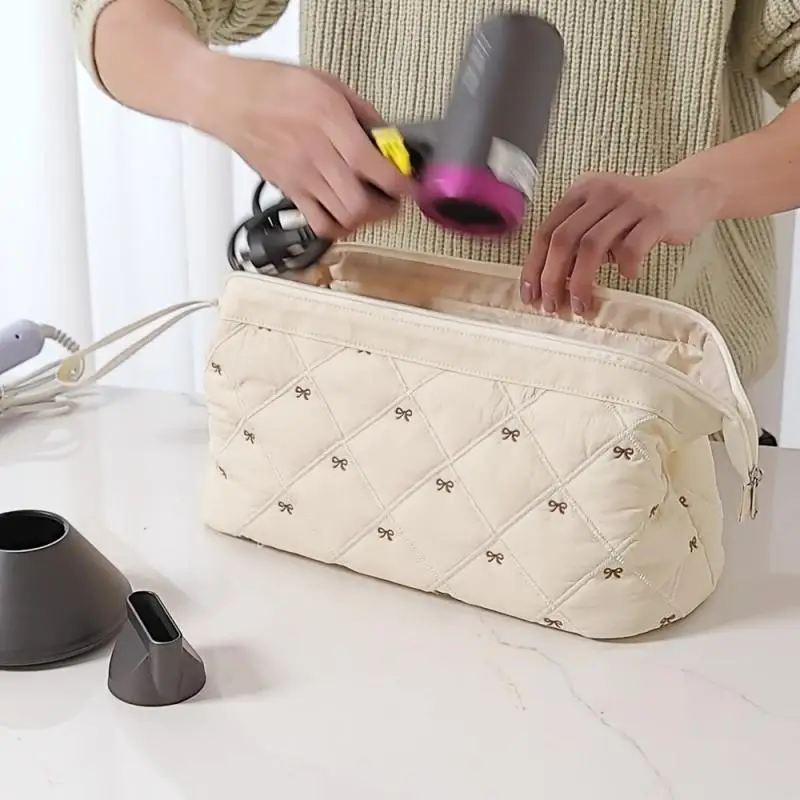 Large Capacity Hair Dryer & Curling Iron Organizer Hairdressing Tools Organizer Bag with Multiple Compartment and Zipper Closure
Large Capacity Hair Dryer & Curling Iron Organizer Hairdressing Tools Organizer Bag with Multiple Compartment and Zipper Closure