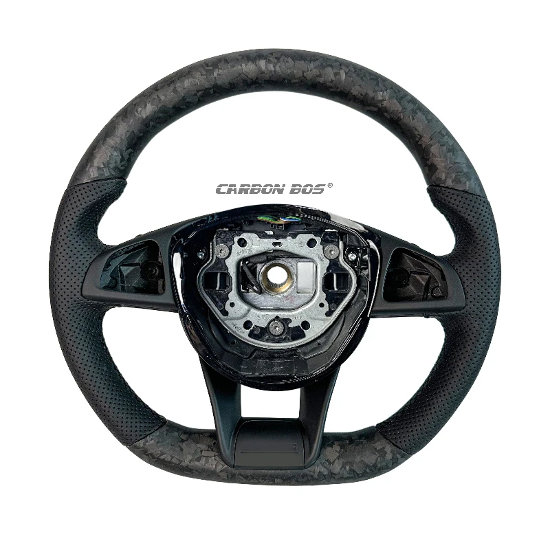 Custom Matte Forged Carbon Fiber Leather Steering Wheel for Mercedes CLA CLS E300 W205 W204 W222 C63 GLA GLC A45 E63 S63 G63
Custom Matte Forged Carbon Fiber Leather Steering Wheel for Mercedes CLA CLS E300 W205 W204 W222 C63 GLA GLC A45 E63 S63 G63