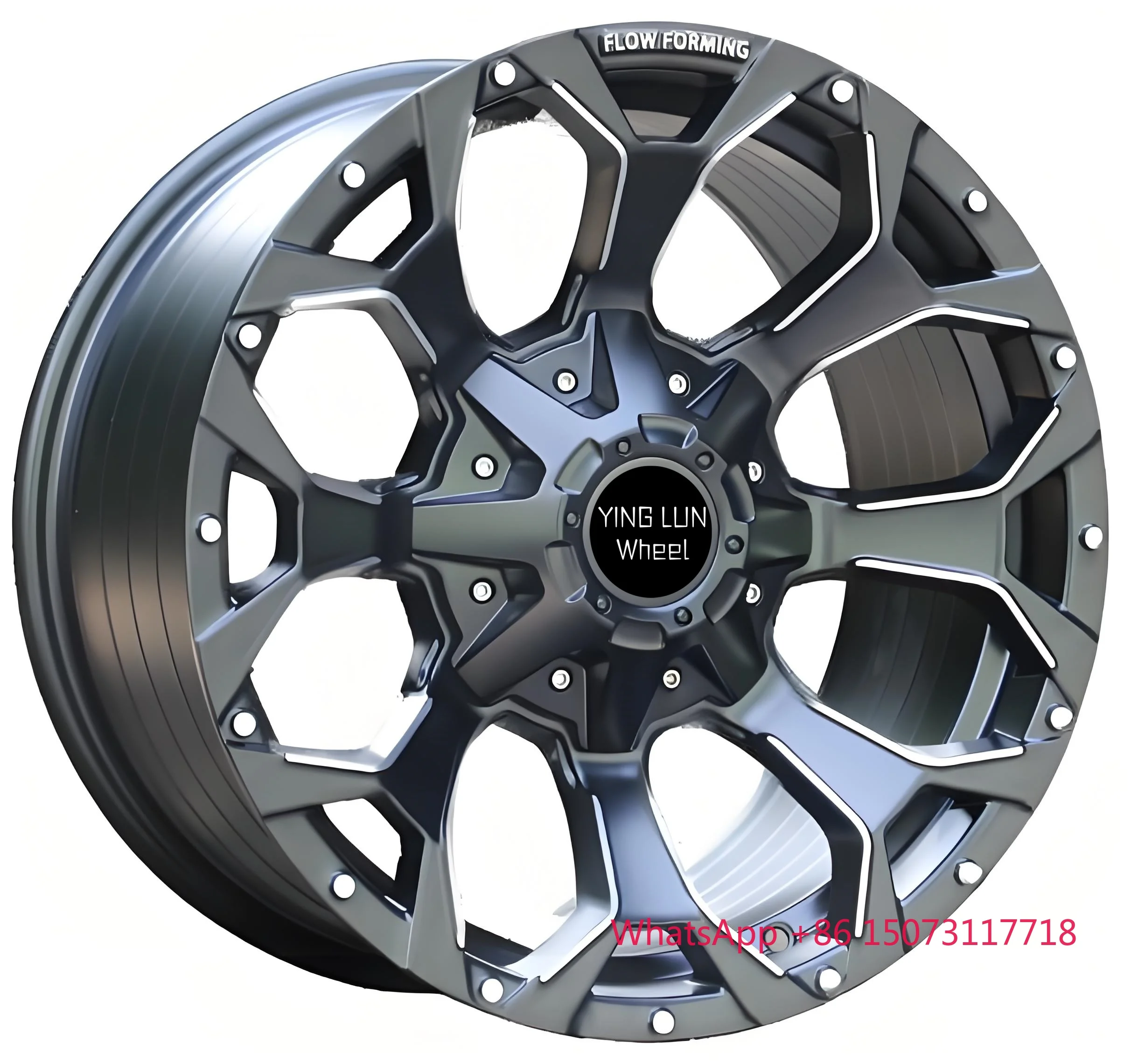 offroad wheel 16 "17" 18 "20" 5 holes 6 holes 5*114.3/127/150/135 6* 114.3-6 *139.7/130 offset 0
offroad wheel 16 "17" 18 "20" 5 holes 6 holes 5*114.3/127/150/135 6* 114.3-6 *139.7/130 offset 0