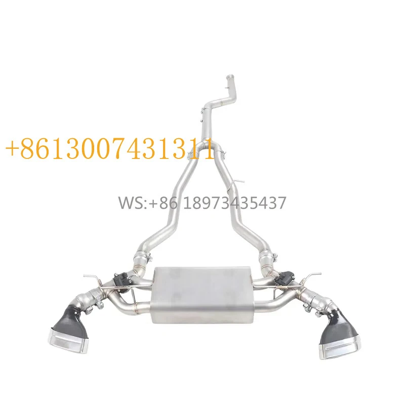 Factory304 Stainless Steel Catback Valvetronic Muffler Dual Resonator Sedan 3.0T High Peormance
Factory304 Stainless Steel Catback Valvetronic Muffler Dual Resonator Sedan 3.0T High Peormance