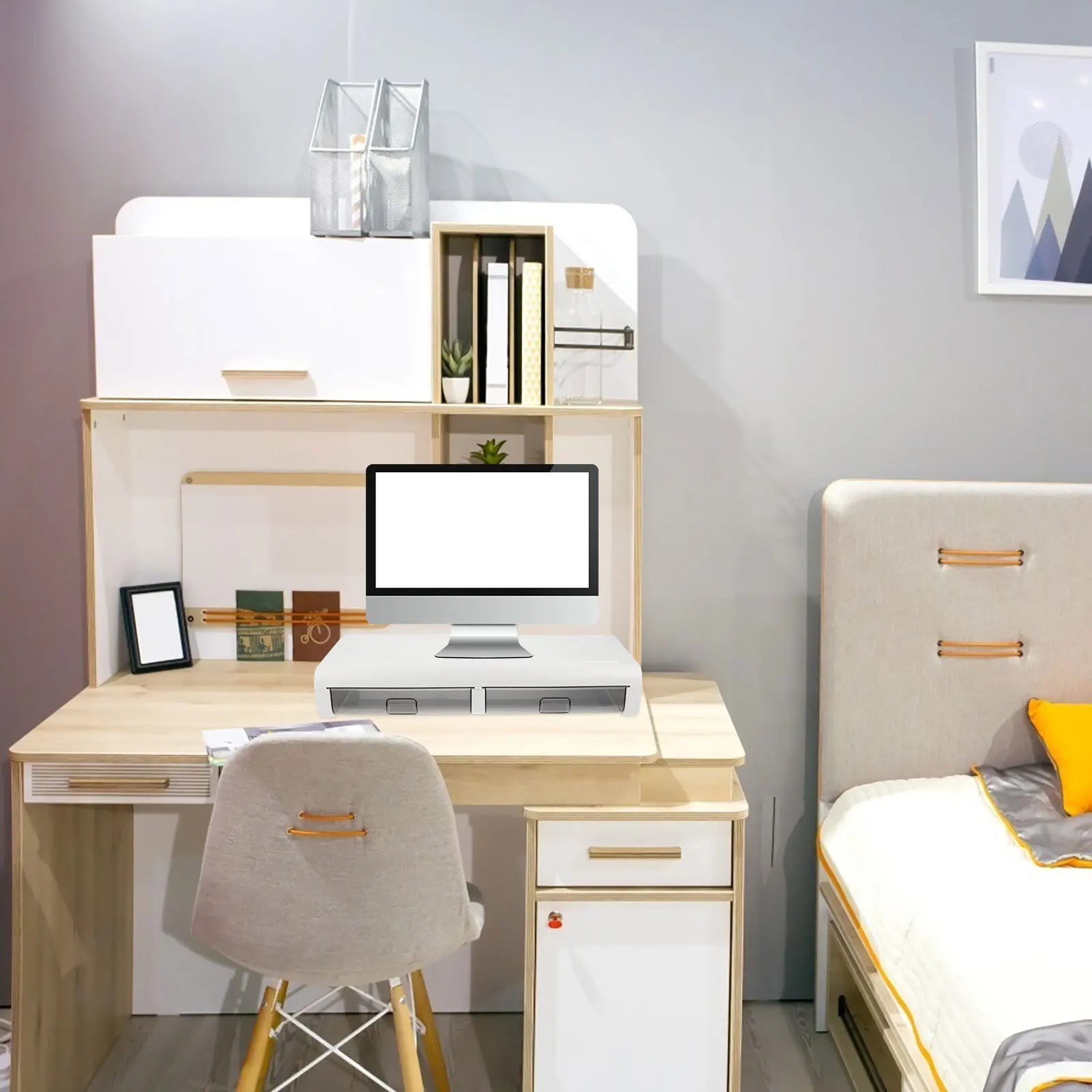 Plastic Computer Heightened Shelf Monitor St Riser Laptop Lifting Rack Storage Office Desk Accessory Gaming Pc
Plastic Computer Heightened Shelf Monitor St Riser Laptop Lifting Rack Storage Office Desk Accessory Gaming Pc