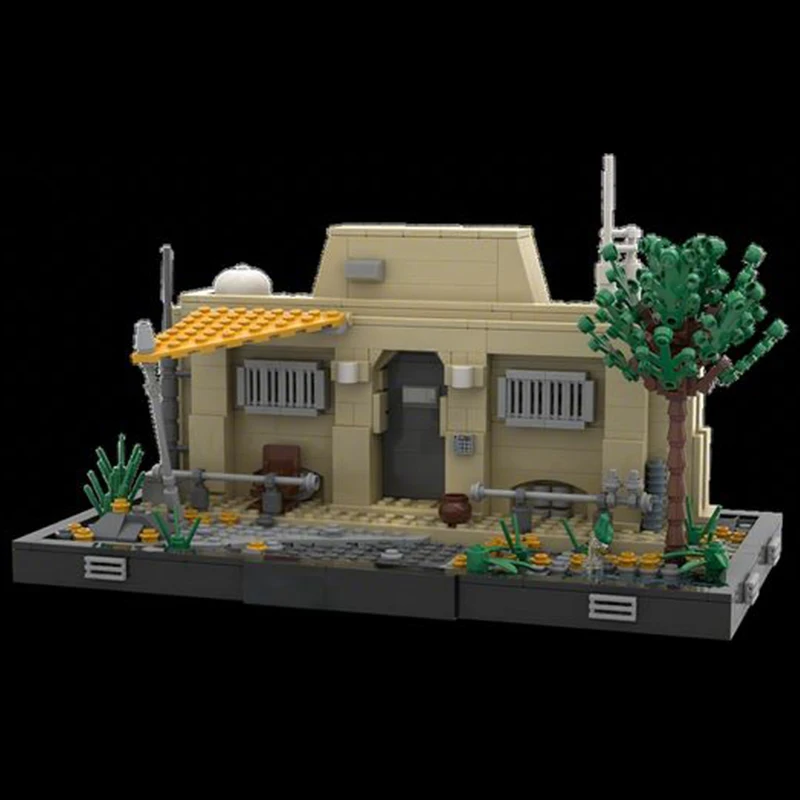 720pcs MOC Din Nevarro Homestead Diorama Star Battle Model Building Blocks Architecture Toy Christmas Gifts Brick Kids Education
720pcs MOC Din Nevarro Homestead Diorama Star Battle Model Building Blocks Architecture Toy Christmas Gifts Brick Kids Education