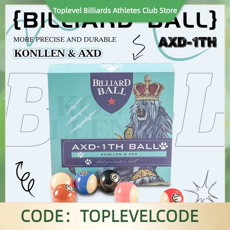 KONLLEN Pool Balls 57.2mm Resin Balls Set 2-1/4" 16pcs Full Set For Pool Tables Billiard Pendulum Sticker Billliards Accessories
KONLLEN Pool Balls 57.2mm Resin Balls Set 2-1/4" 16pcs Full Set For Pool Tables Billiard Pendulum Sticker Billliards Accessories