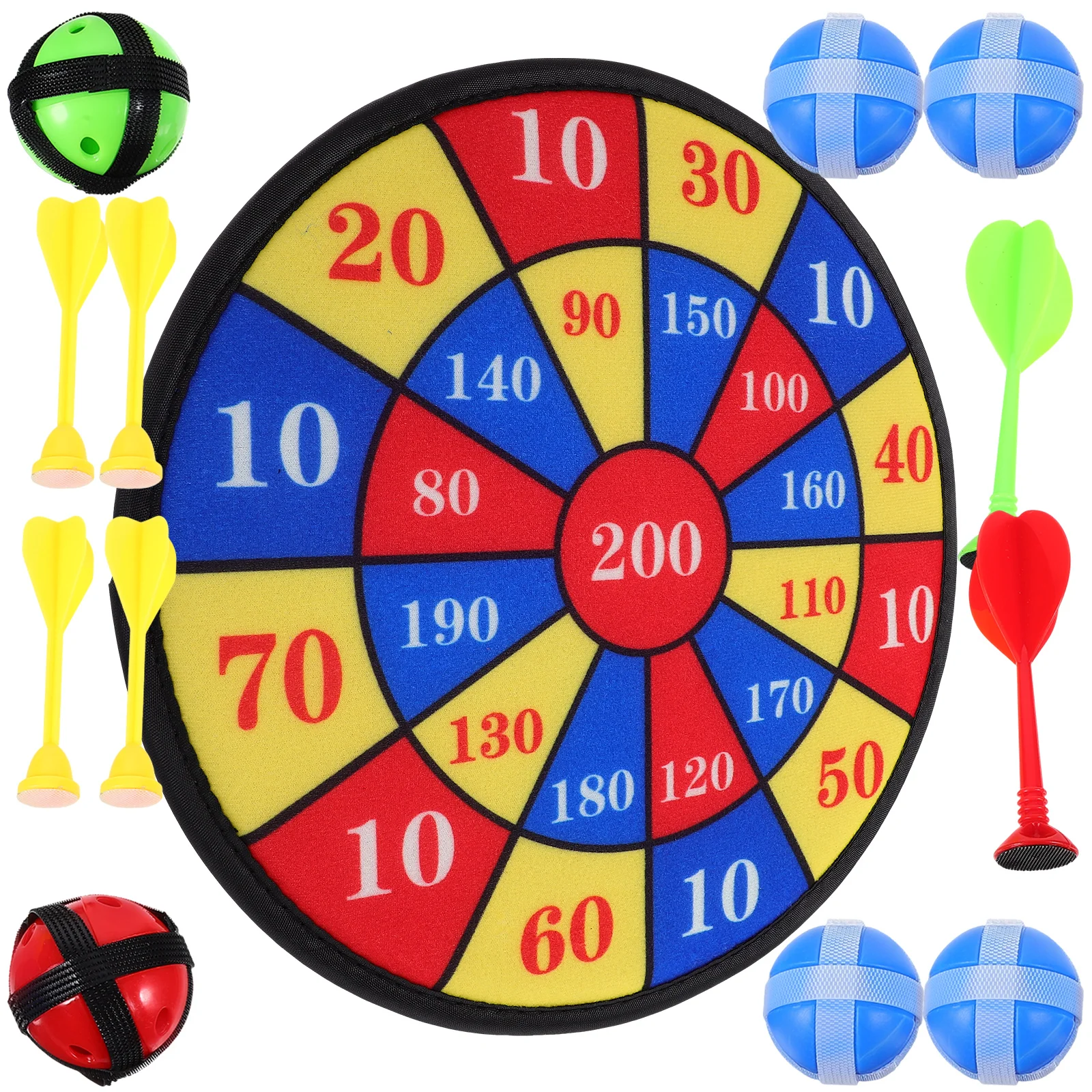13pcs Flocking Cloth Target Toys Lightweight Durable Plastic Bright Colors Full Ring Bullseye Outdoor Games Kids Sports
13pcs Flocking Cloth Target Toys Lightweight Durable Plastic Bright Colors Full Ring Bullseye Outdoor Games Kids Sports