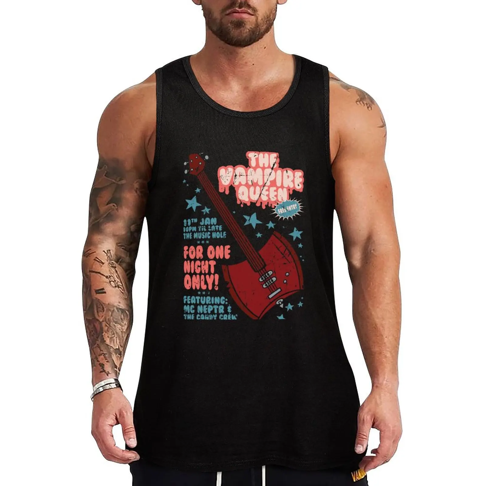 The Vampire Queen Music Poster Tank Top gym sleeveless t-shirts for men T-shirt for fitness
The Vampire Queen Music Poster Tank Top gym sleeveless t-shirts for men T-shirt for fitness