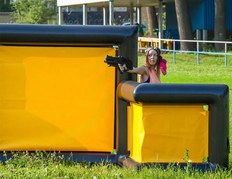 China New Inflatable Paintball Bunkers for Laser Tag Games Customizable
China New Inflatable Paintball Bunkers for Laser Tag Games Customizable