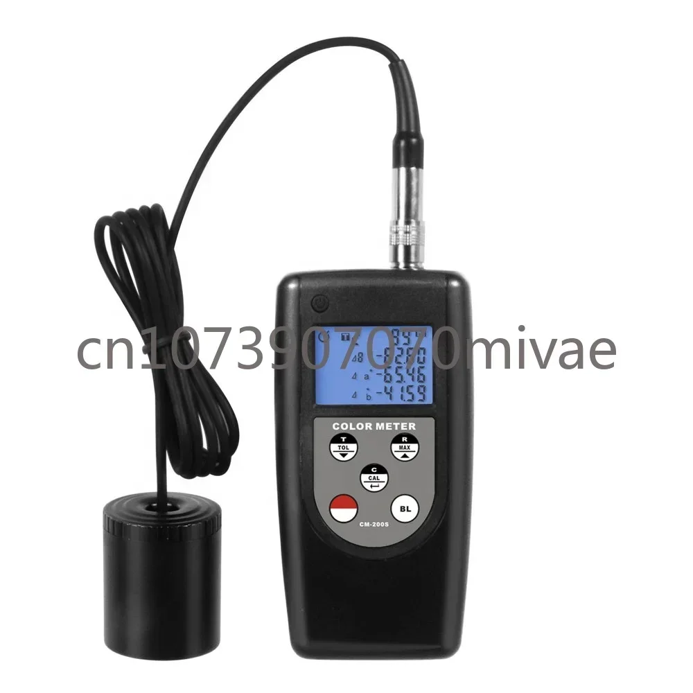Digital Color Meter CM-200S Color Difference Tester Colorimeters Auto Memory 99 Sets for Textile Paper Painting Materials
Digital Color Meter CM-200S Color Difference Tester Colorimeters Auto Memory 99 Sets for Textile Paper Painting Materials