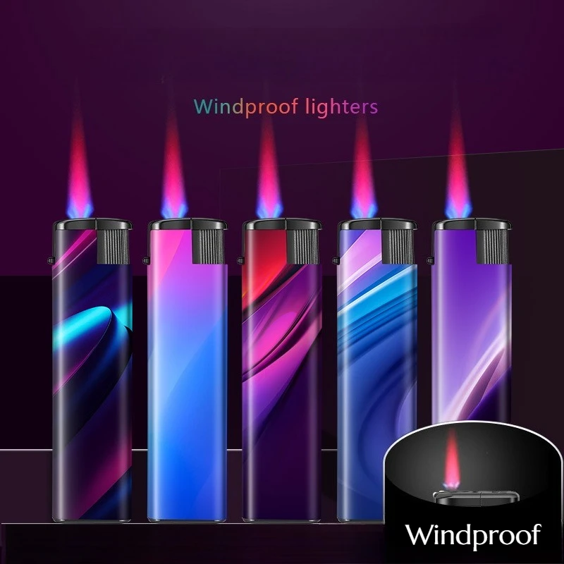 Windproof Lighter Wholesale Price Supermarket Household Disposable Open Flame Lighter Thickened Explosionproof Cigarette Lighter
Windproof Lighter Wholesale Price Supermarket Household Disposable Open Flame Lighter Thickened Explosionproof Cigarette Lighter