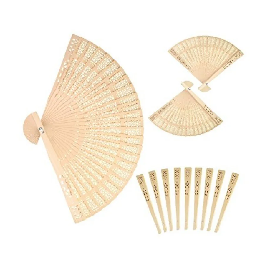 Sandalwood Fan Set of 50 pcs - Baby Shower Gifts and Wedding FavorsandBirthday GiftsandChristmas Gift
Sandalwood Fan Set of 50 pcs - Baby Shower Gifts and Wedding FavorsandBirthday GiftsandChristmas Gift