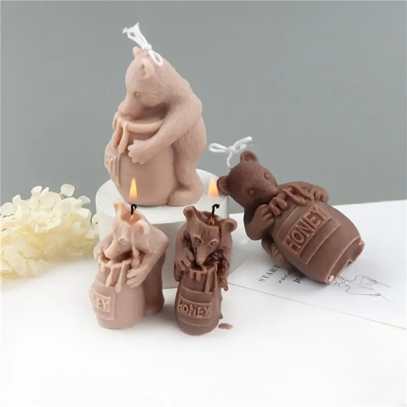Шнур 3D Медведь Свеча Форма для мыла Свечи ручной работы Ароматические восковые формы для мыла для украшений
Шнур 3D Медведь Свеча Форма для мыла Свечи ручной работы Ароматические восковые формы для мыла для украшений