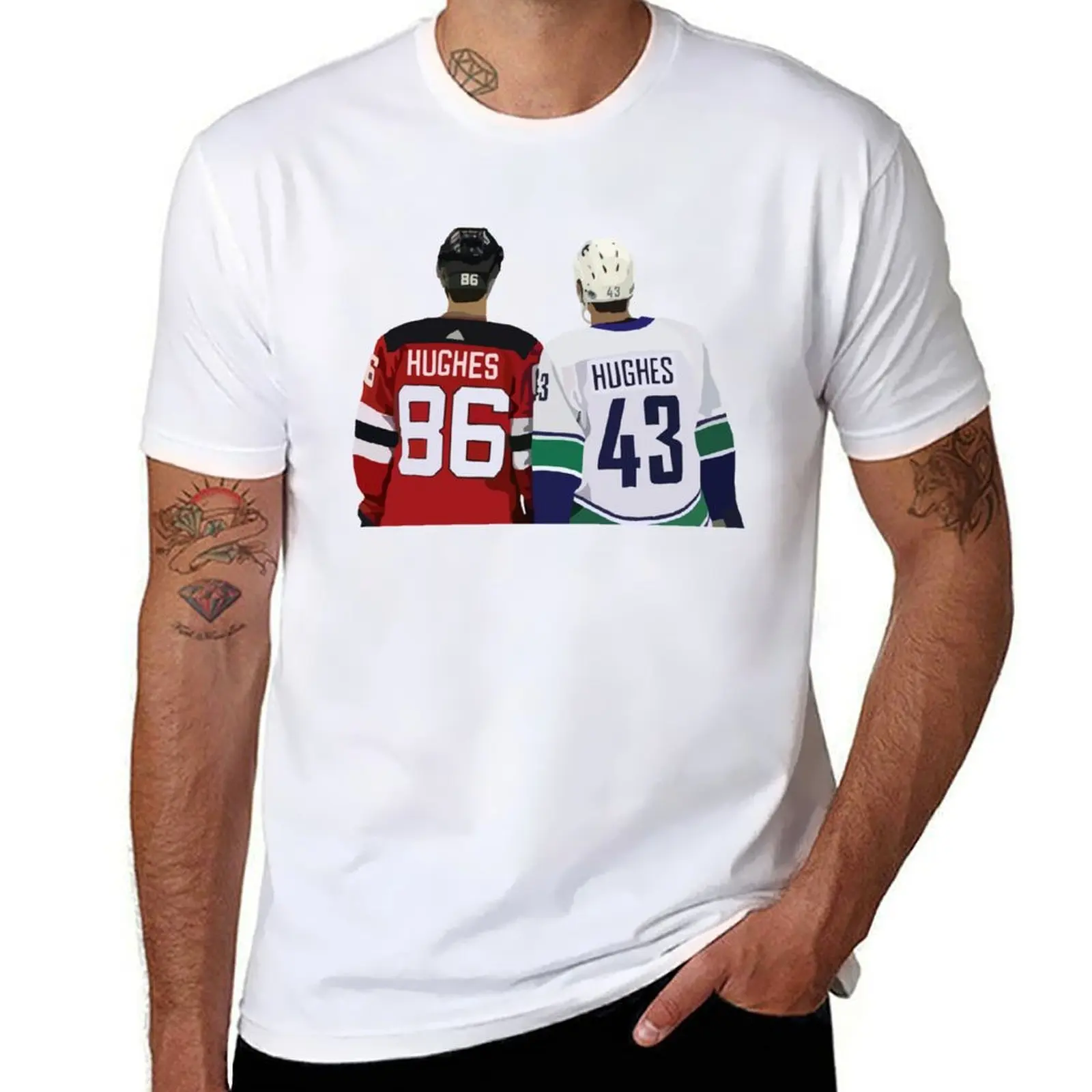Hughes Brothers T-Shirt t shirt men 100% cotton luxury brand man t shirts graphic T-Shirt
Hughes Brothers T-Shirt t shirt men 100% cotton luxury brand man t shirts graphic T-Shirt