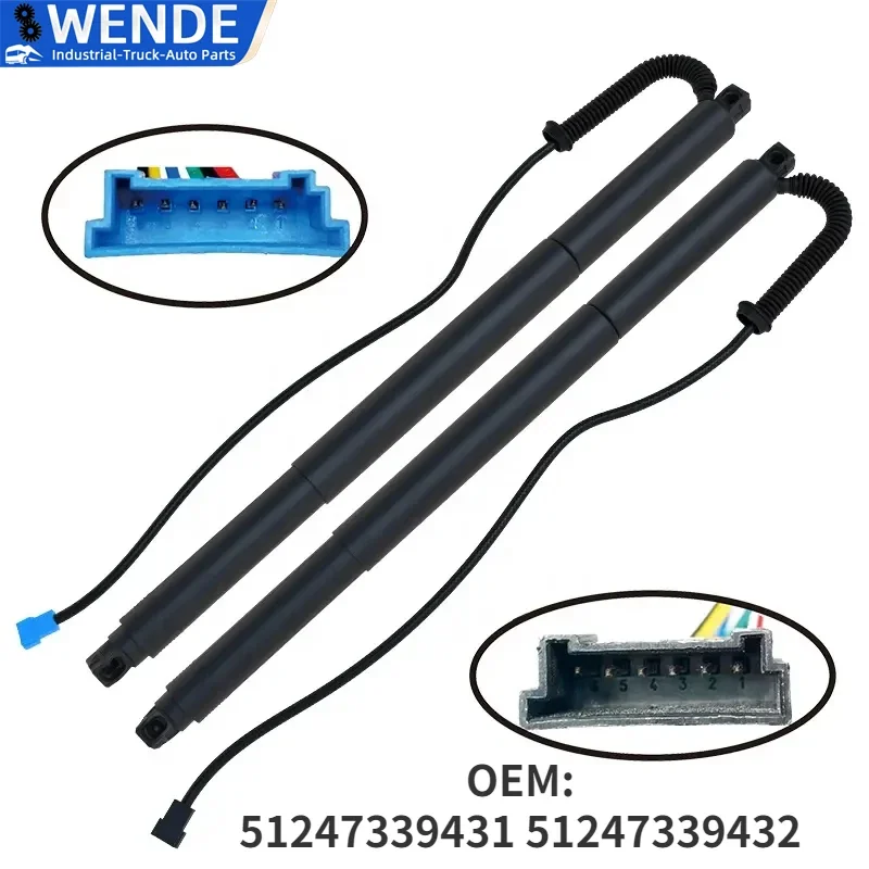 51247339431 51247339432 2Pcs Auto Electric Shock Strut Power Tailgate Lift Support Gas Struts For BMW X4 F26 2014---2018
51247339431 51247339432 2Pcs Auto Electric Shock Strut Power Tailgate Lift Support Gas Struts For BMW X4 F26 2014---2018