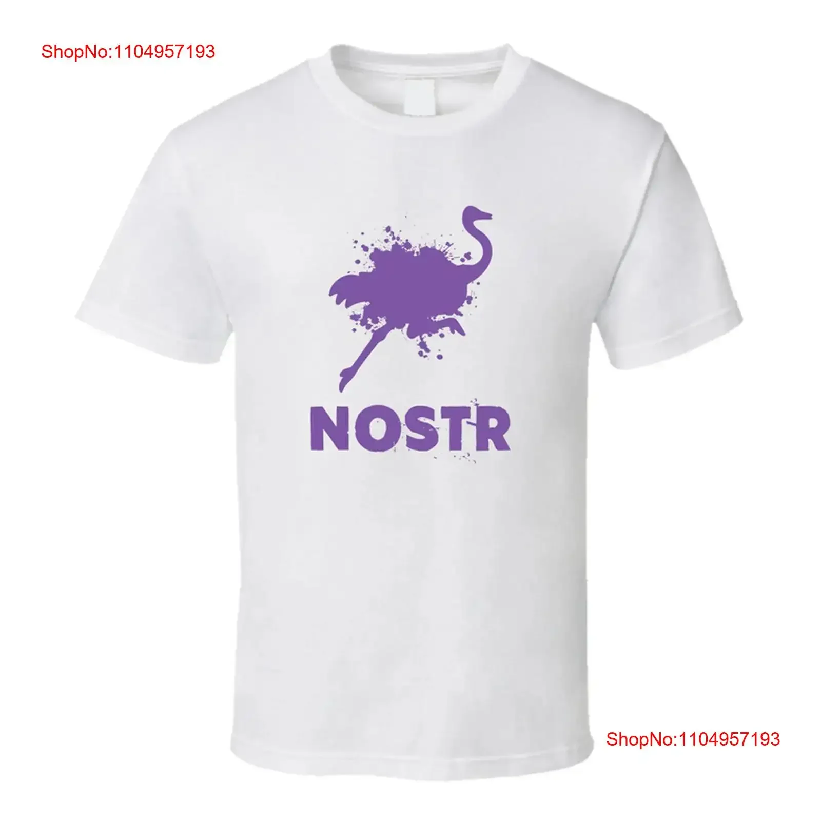 Футболка Nostr со страусиными биткойнами, винтажная стильная модная эластичная стильная повседневная футболка унисекс для мужчин, дышащая, слегка удобная, мягкая
Футболка Nostr со страусиными биткойнами, винтажная стильная модная эластичная стильная повседневная футболка унисекс для мужчин, дышащая, слегка удобная, мягкая