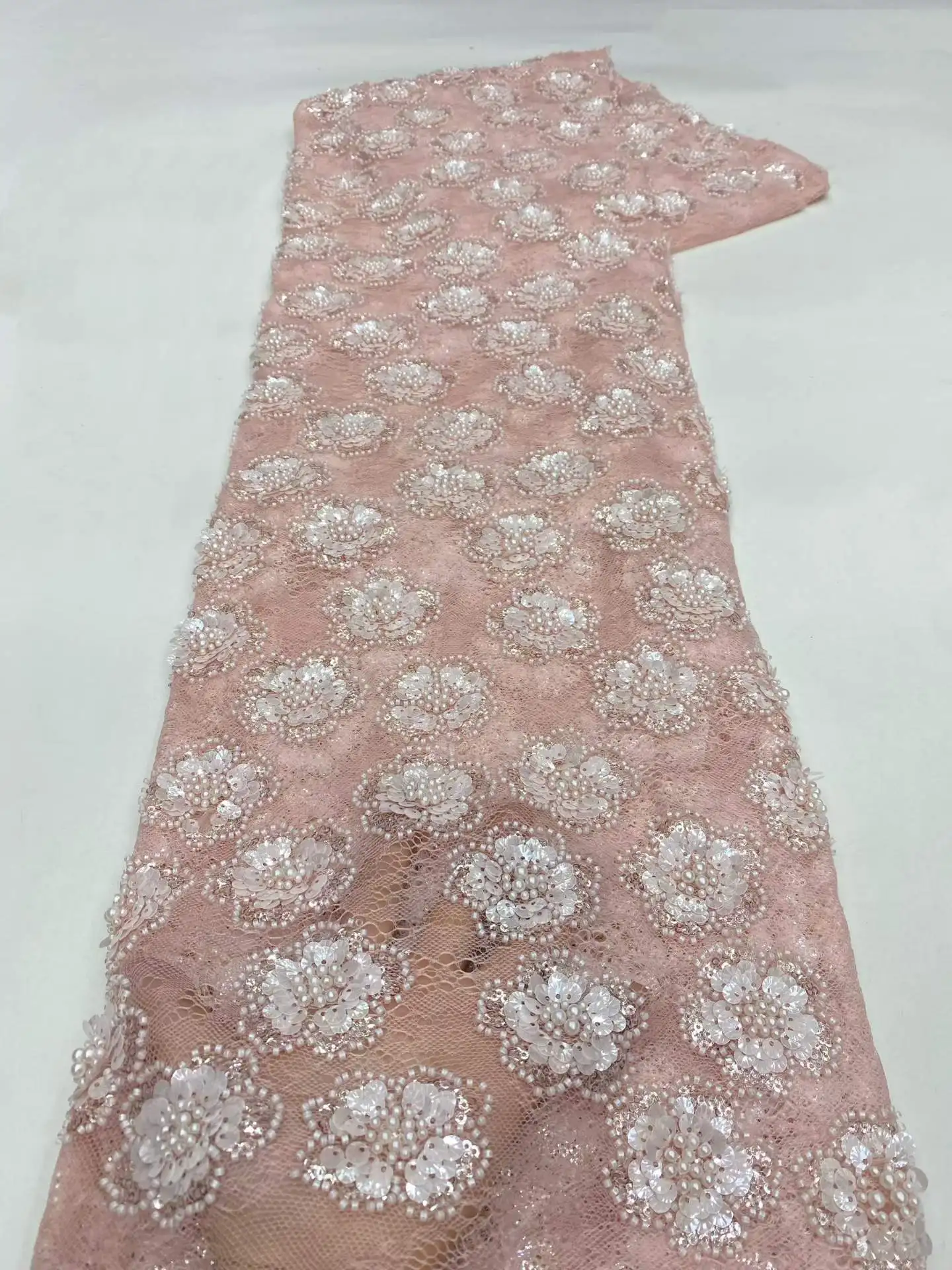 French Tulle Beads Lace Fabric African Lace Fabric High Quality Nigerian Embroidery Lace Fabric For Wedding Sewin
French Tulle Beads Lace Fabric African Lace Fabric High Quality Nigerian Embroidery Lace Fabric For Wedding Sewin