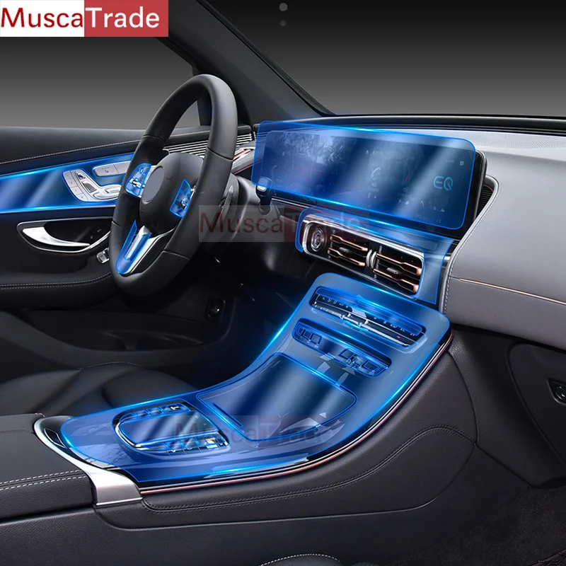 For Mercedes Benz EQC 350 400 2020-2022Car Interior Center console Transparent TPU Protective film Anti-scratch Accessorie Refit
For Mercedes Benz EQC 350 400 2020-2022Car Interior Center console Transparent TPU Protective film Anti-scratch Accessorie Refit