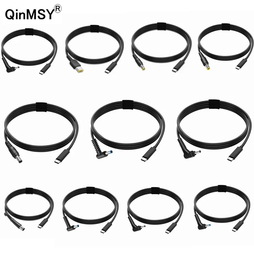 USB Type C PD 65w 85 Charging Cable Cord Dc Power Adapter Jack Converter To DC Plugs Male For Lenovo Asus Dell Hp Laptop Charger
USB Type C PD 65w 85 Charging Cable Cord Dc Power Adapter Jack Converter To DC Plugs Male For Lenovo Asus Dell Hp Laptop Charger