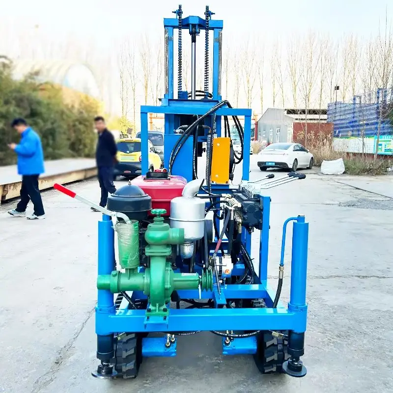 Customized 200m Diesel Water Well Drilling Rig 22hp Hydraulic Crawler Precision Water Well Drilling Rig
Customized 200m Diesel Water Well Drilling Rig 22hp Hydraulic Crawler Precision Water Well Drilling Rig