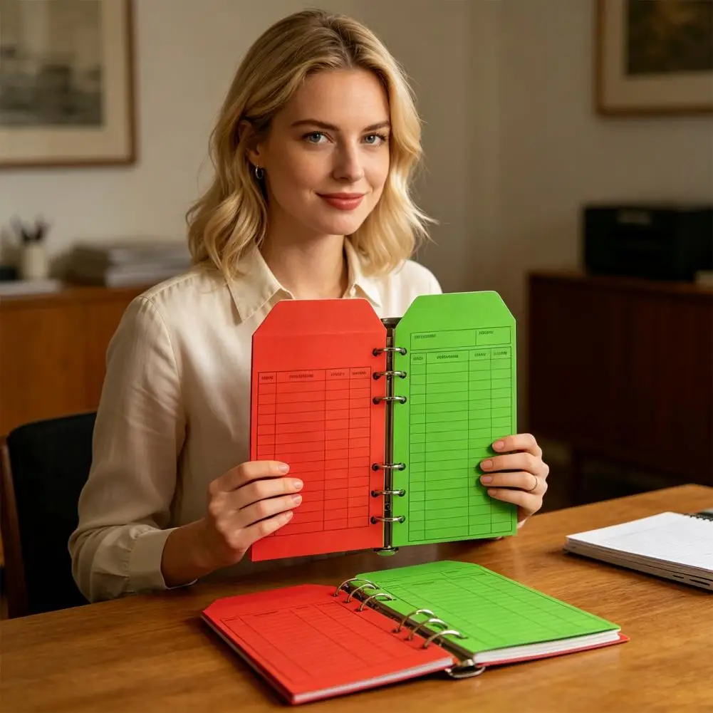 12 Colors Envelope Binder, A6 Cash Envelopes Binder Cash Organizer Envelopes Money Planner Envelope Binder for Cash Saving
12 Colors Envelope Binder, A6 Cash Envelopes Binder Cash Organizer Envelopes Money Planner Envelope Binder for Cash Saving