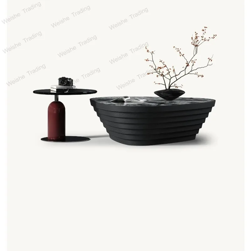Minimalist natural luxury stone coffee table living room home large flat-floor villa triangle
Minimalist natural luxury stone coffee table living room home large flat-floor villa triangle