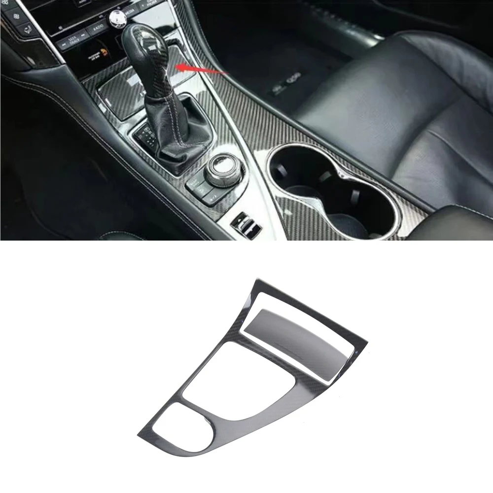 Real Carbon Fiber Interior Center Console Modification Cover Trim Strips Decorative PanelFor Infiniti Q50 Q60
Real Carbon Fiber Interior Center Console Modification Cover Trim Strips Decorative PanelFor Infiniti Q50 Q60